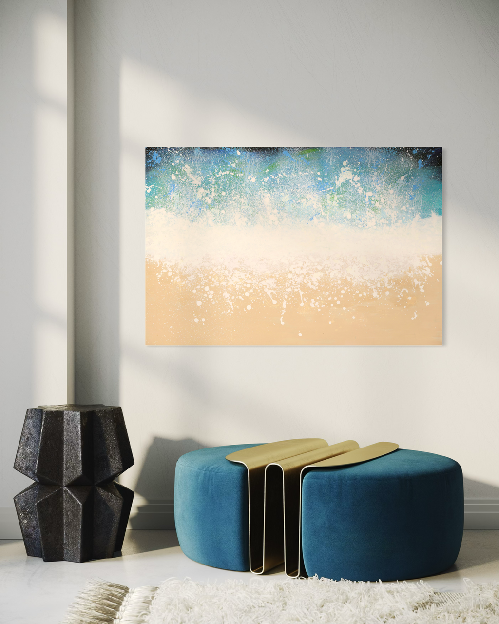 High tide - Stretched Canvas