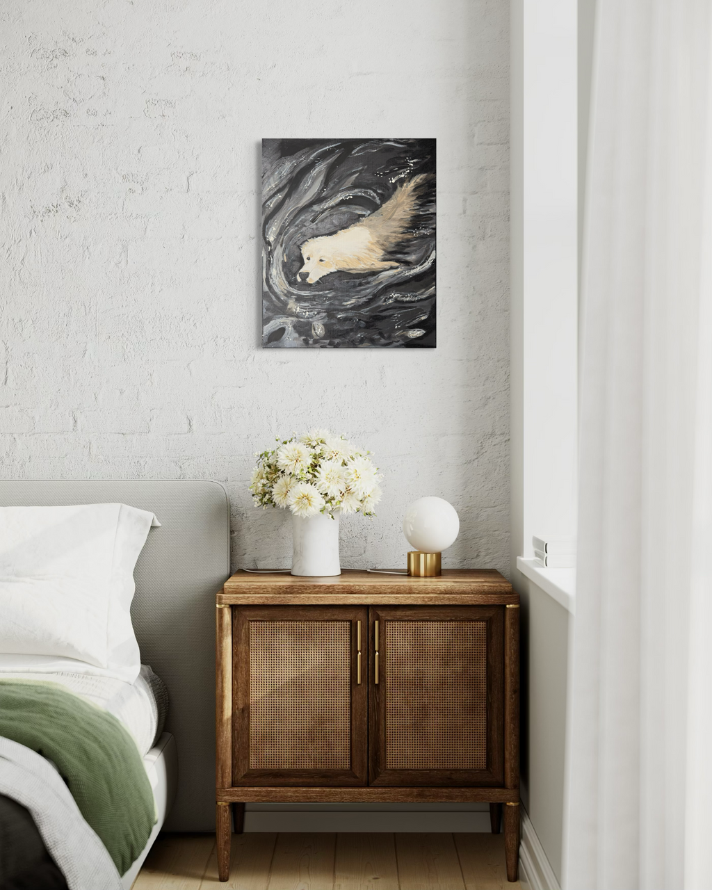 Moose - Stretched Canvas