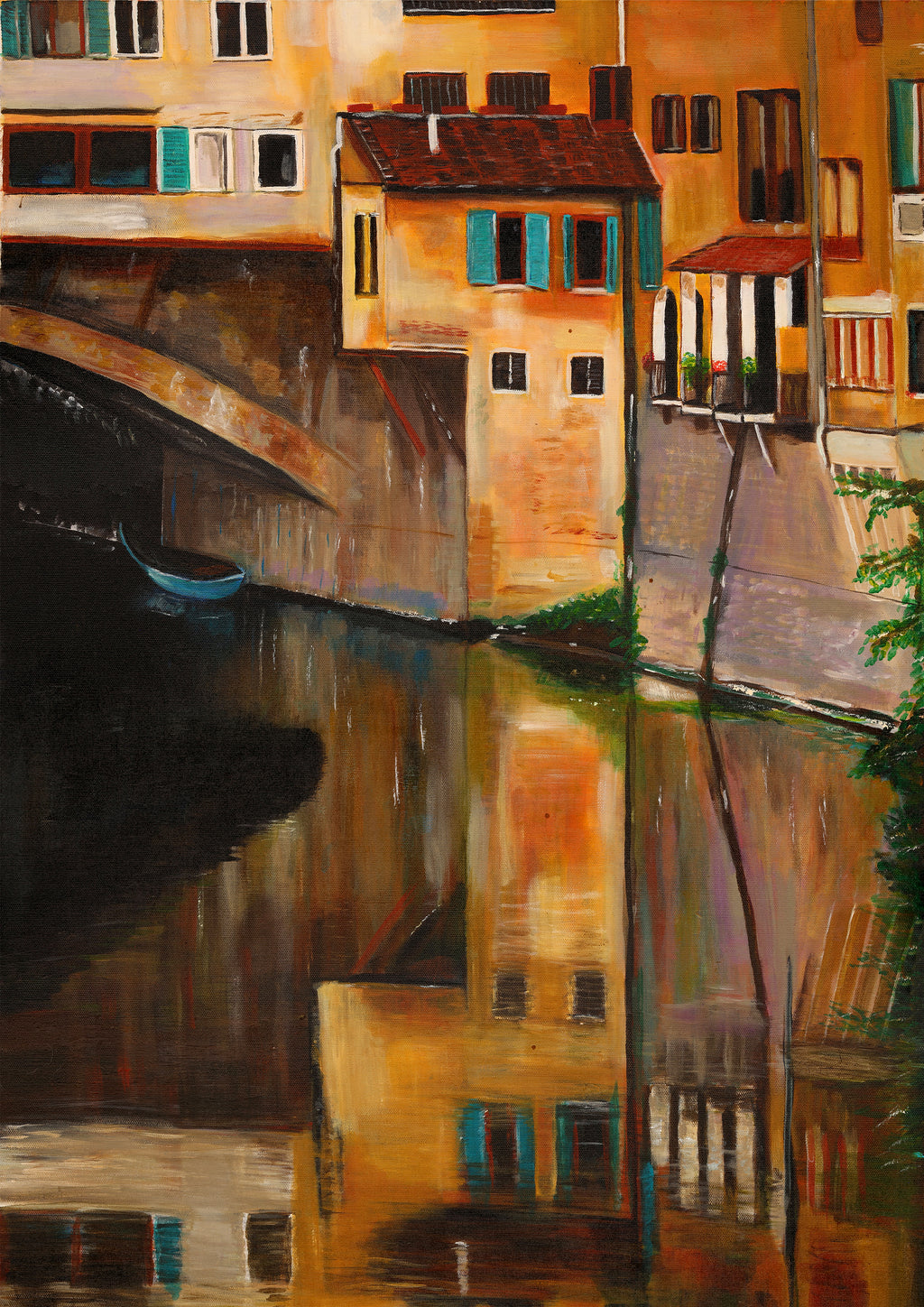 Ponte Vecchio - Stretched Canvas