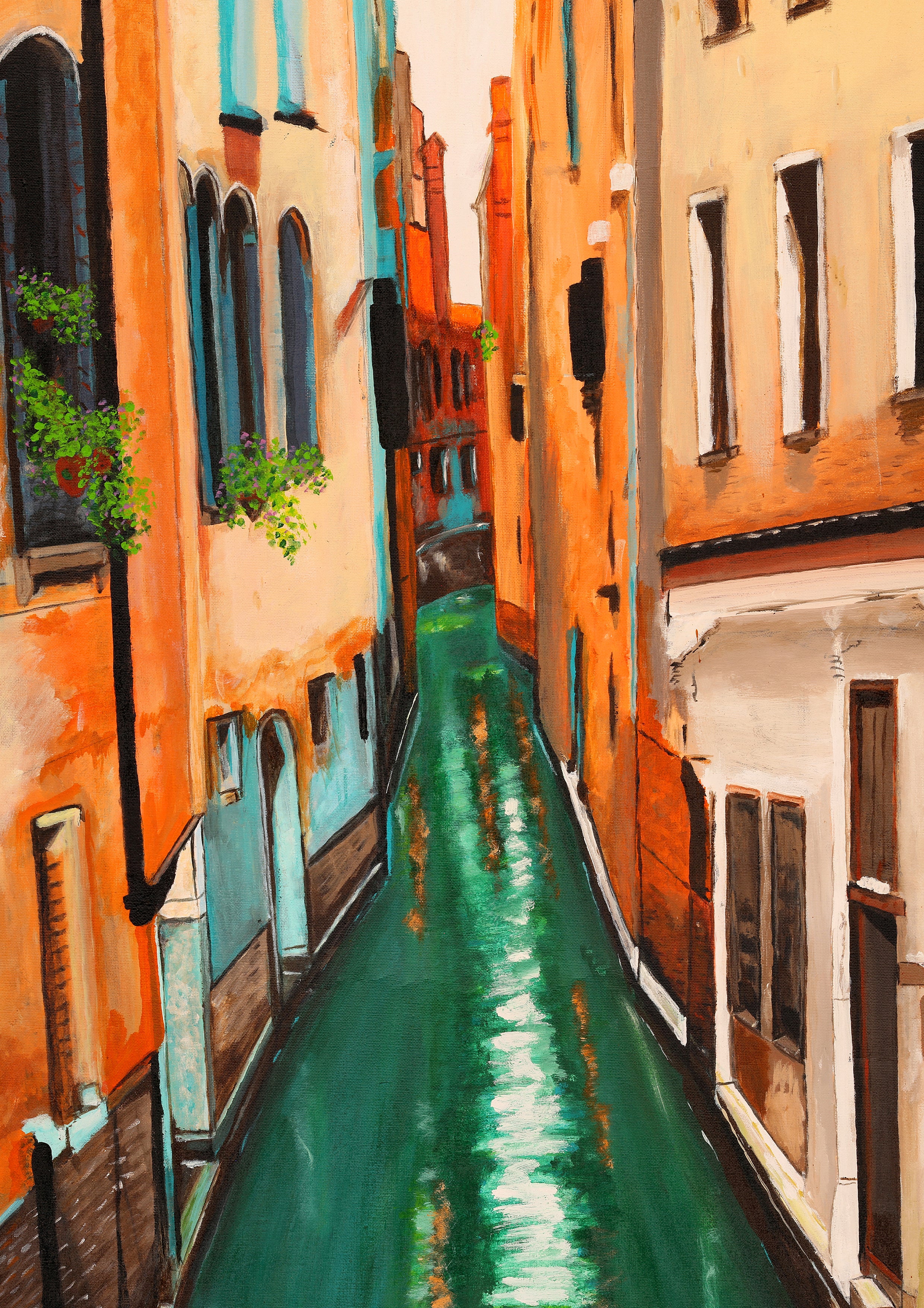 Venice Rii - Fine Art Paper Print