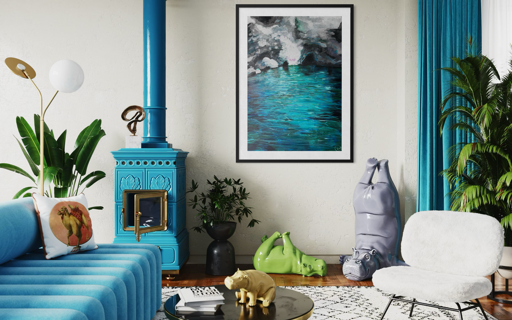 Blue Grotto - Fine Art Paper Print