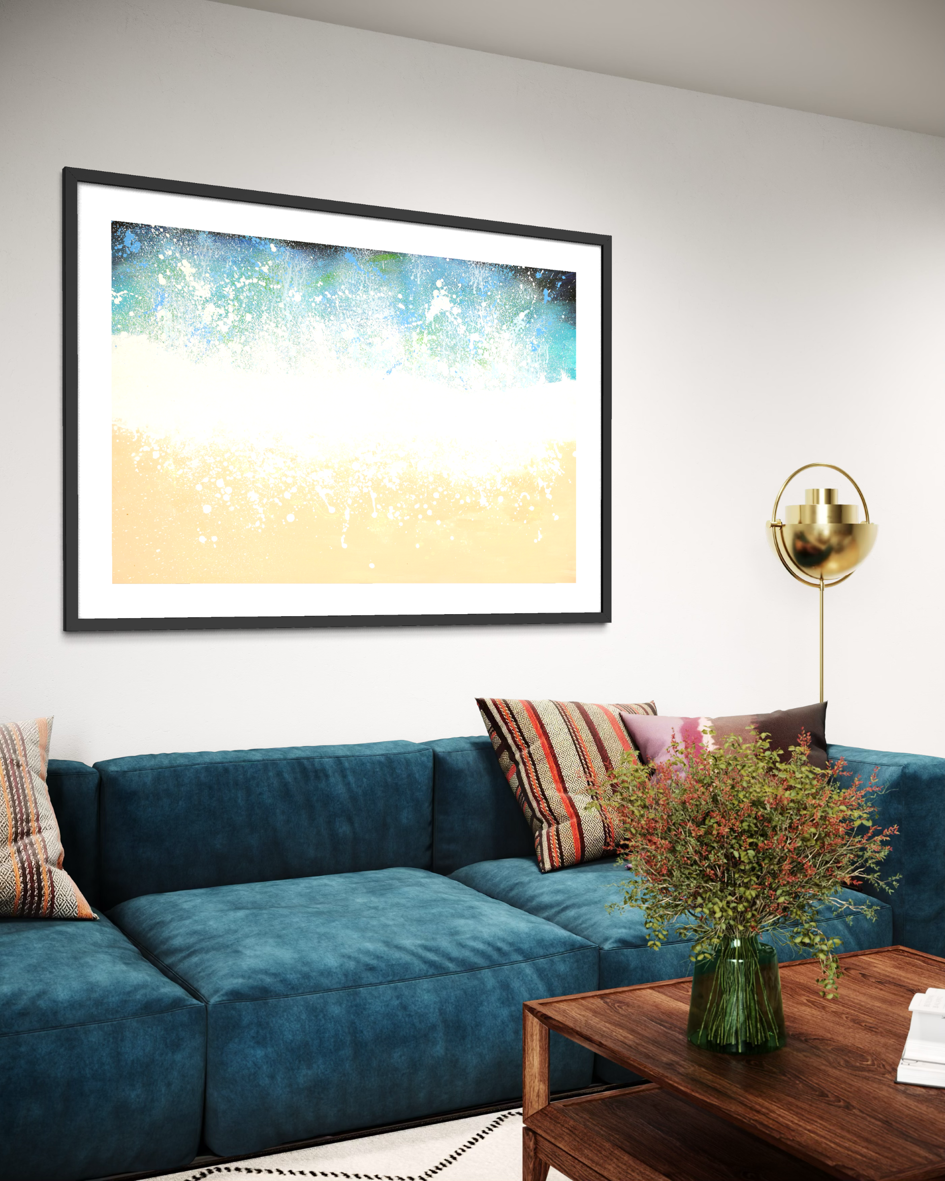 High tide - Fine Art Paper Print